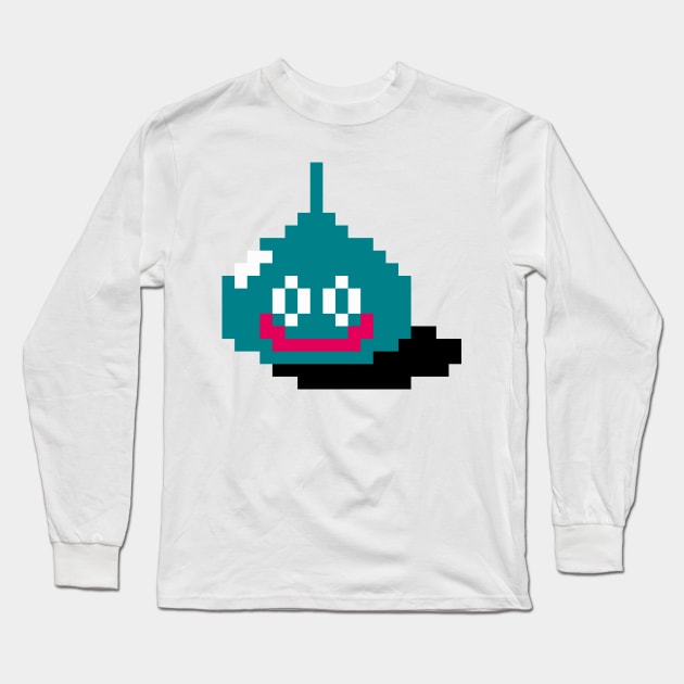 DQ Slime Sprite Long Sleeve T-Shirt by SpriteGuy95
